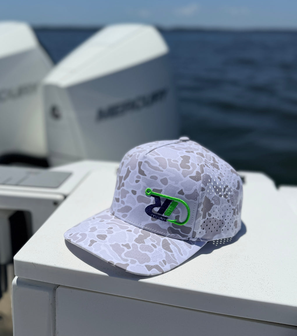 RD White Camo Performance Hat