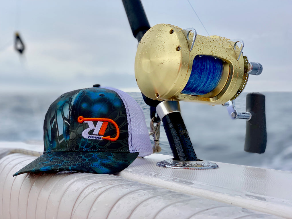 RD Kryptek Blue/Black Camo Hat – Reef Donkey Fishing